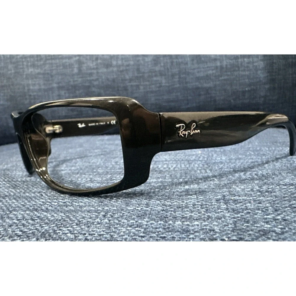 Ray Ban (frames Only)Vintage RB 4119 Black  Sport Wrap Italy Plastic NT89